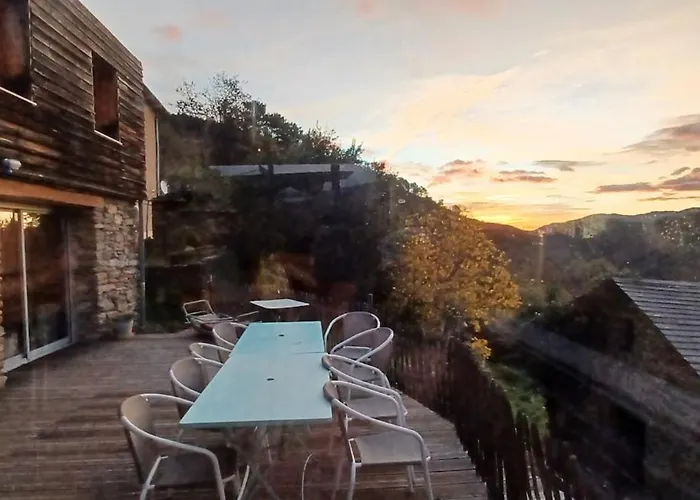 Сasa de vacaciones De La Salamandre Saint-Privat-de-Vallongue